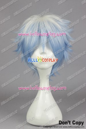 Gin Tama Gintoki Sakata Cosplay Wig Blue