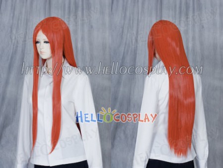 Red Brown Medium Cosplay Straight Wig