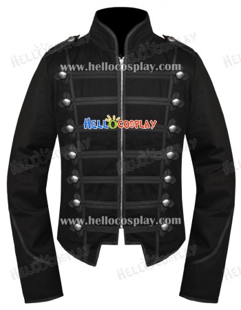 Emo Black My Chemical Romance Military Parade Jacket