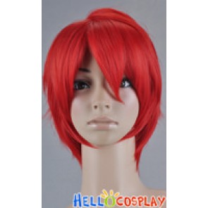Red Short Cosplay Wig 008