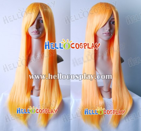 Orange Medium Cosplay Wig