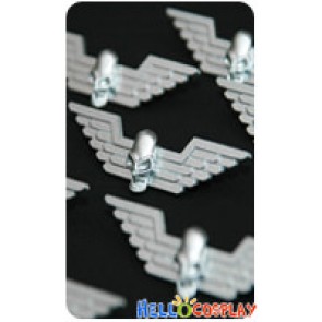 Dolls Tokkei Cosplay Silver Cap Badge