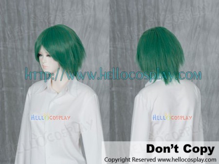 Green Short Cosplay Wig