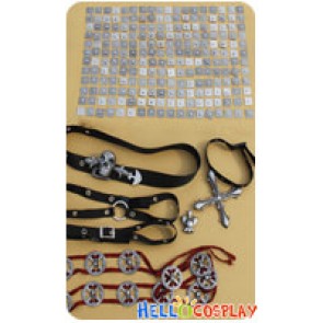 Final Fantasy X 2 Cosplay Pine Accessories Full Set