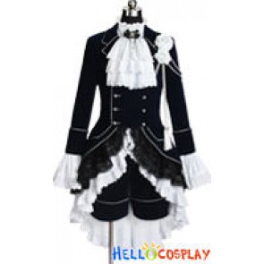 Black Butler Cosplay Ciel Phantomhive Dark Blue Costume