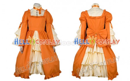 Black Butler Kuroshitsuji Elisabeth Midford Cosplay Costume Dress