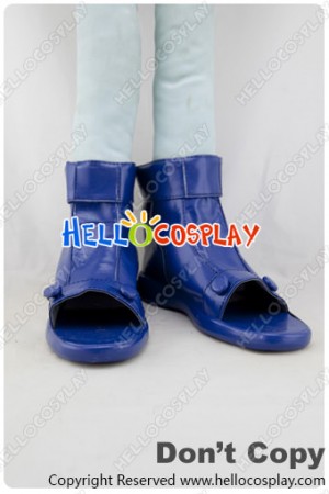 Naruto Cosplay Shoes Uzumaki Naruto Blue Pleather Shoes
