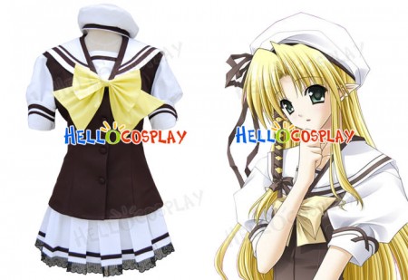 Shuffle Cosplay Costume School Uniform