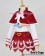 One Piece Cosplay Perona Suit Red Uniform Costume