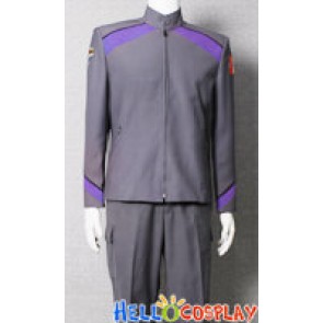 Stargate Atlantis Rodney McKay Uniform Costume Purple Version