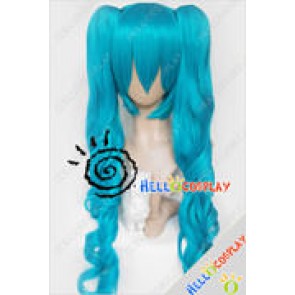 Vocaloid Cosplay Hatsune Miku Blue Wig