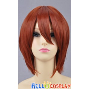 Natural Copper Short Layered Cosplay Wig