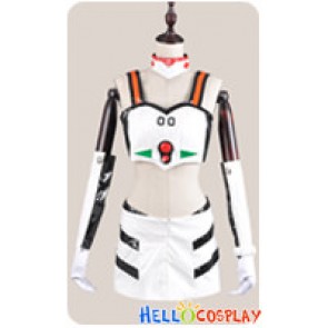 Neon Genesis Evangelion EVA Cosplay Ayanami Rei Race Queen Costume