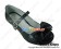 Matte Black Bow Contract Chunky Sweet Lolita Shoes