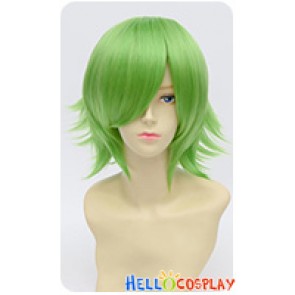 Wig 30CM Cosplay Layered Short Green Universal