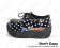 Black White Little Platform Punk Lolita Shoes