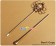 ZONE 00 Cosplay Bishamon Staff Stick Weapon Prop