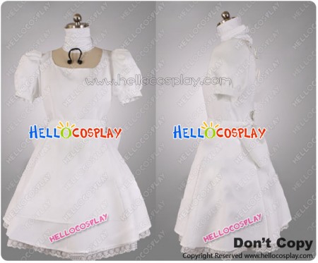 Alice: Madness Returns Costume Alice White Dress