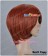 Brown Red Cosplay Short Layer Wig