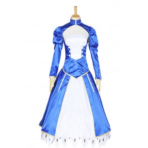 Fate Stay Night Fate Zero Cosplay Saber Costume