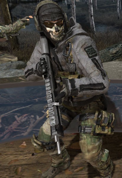 Ghost Modern Warfare Costume, Ghost Jacket