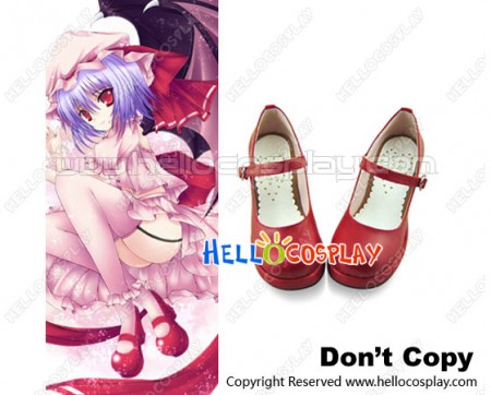 Touhou Project Cosplay Shoes Remilia Scarlet Shoes
