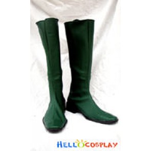 Gundam Cosplay Green Boots