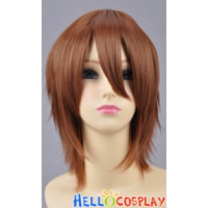 Warm Brown Short Layered Cosplay Wig