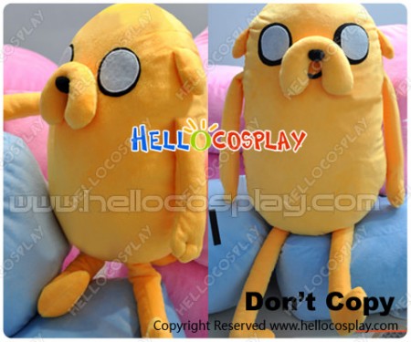 Adventure Time with Finn and Jake Cosplay Jake Plush Doll