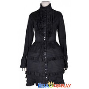 Black Lolita Lace Dress