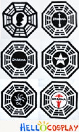 Lost Cosplay Costume Dharma Initiative Accurate Patch