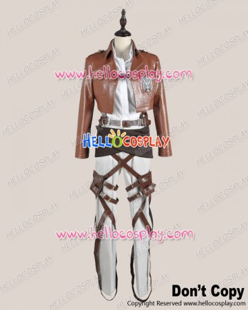 Attack On Titan Shingeki No Kyojin Cosplay Krista Lenz Training Legion Costume Leather Ver