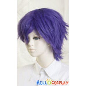 Purple Cosplay Short Layer Wig