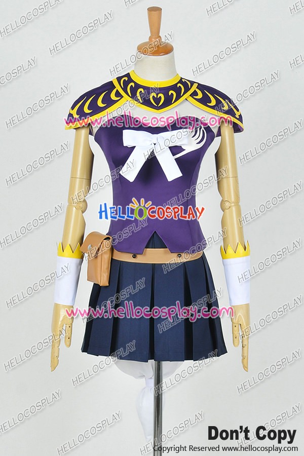 new! Fairy Tail Lucy Heartfilia Cosplay Costume