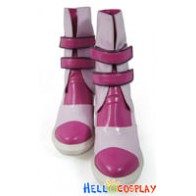 Final Fantasy XIII Cosplay Serah Farron Pink Shoes