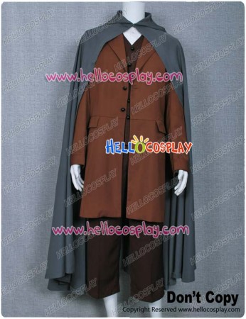 The Lord of the Rings Frodo Baggins Costume Cape Coat