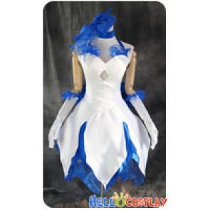 Fate Stay Night Cosplay Saber Lily Dress Costume