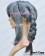 Danganronpa Dangan Ronpa Cosplay Peko Pekoyama Gray Pigtail Wig