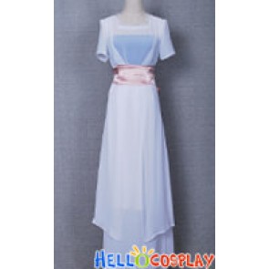 Titanic Rose White Dress Costume