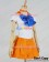 Sailor Moon Cosplay Venus Minako Aino Orange Dress Costume