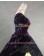 Victorian Lolita Reenactment Period Velvet Lace Gothic Lolita Dress