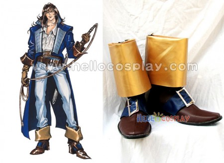 Richter Belmont Cosplay Boots From Castlevania X: Rondo of Blood