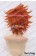 Haikyū Cosplay Shōyō Hinata Wig Layered Short Orange