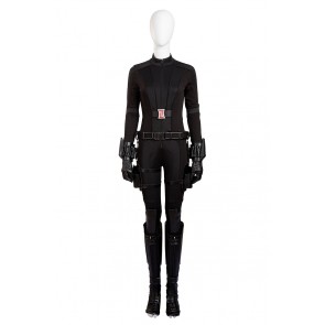 Captain America Civil War Black Widow Cosplay Costume Uniform