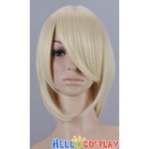 Light Yellow Blonde Cosplay Short Wig Layered