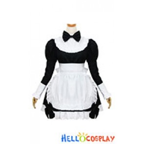 Lolita Cosplay Long Sleeves Maid Dress