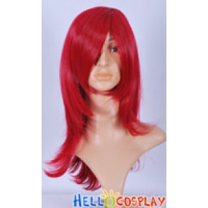 Red Cosplay Wavy Wig