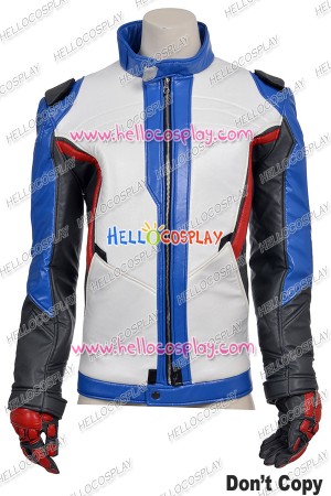 Overwatch Cosplay Soldier 76 Jacket Costume 