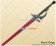 Final Fantasy 7 Cosplay Genesis Rhapsodos Red Sword Prop