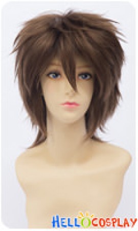 Sekai-ichi Hatsukoi Cosplay Ritsu Onodera Wig 30CM Brown Universal Layered Short